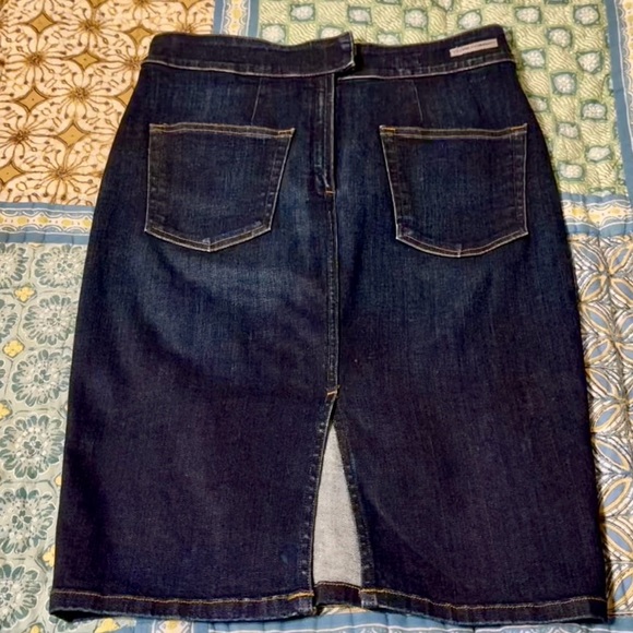 Women’s Citizen of Humanity dark blue denim skirt, sz 28, NWOT. - Picture 9 of 10